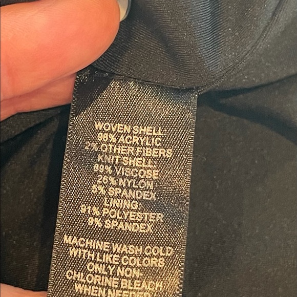 👜WHBM Gray Fitted Sheath Dress with Keyholes - Picture 6 of 6